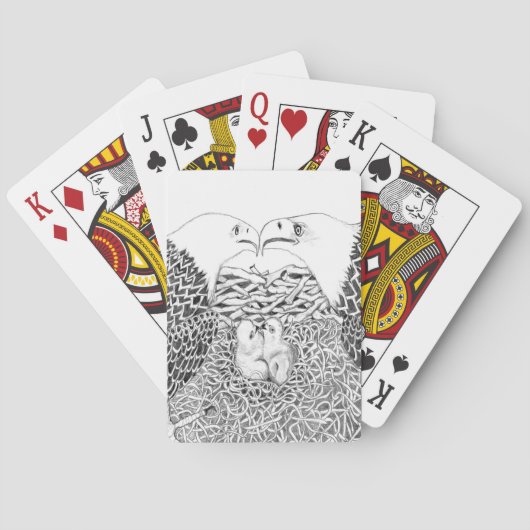 ELGF'S HARRIET + M15 MET FRATERNE TWINS E17 +E18 POKERKAARTEN (Achterkant)