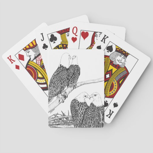 ELGF'S HARRIET + M EN DE LEGACY BLIJFT STERK POKERKAARTEN (Achterkant)