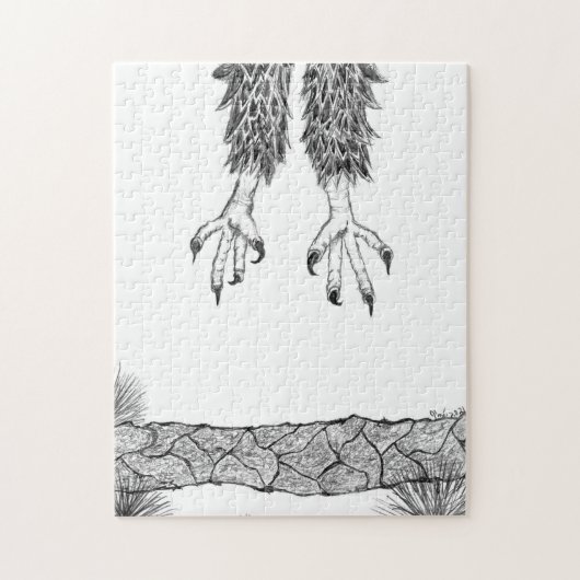 ELGF'S HARRIET + M HOME STERKER VLIEGEN. LEGPUZZEL (Verticaal)