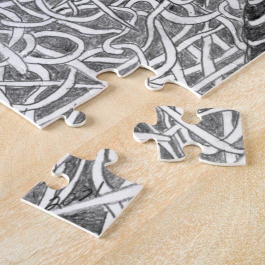 ELGF'S HARRIET + M HOME STRONGER FRATERNAL TWINS LEGPUZZEL (Zijkant)