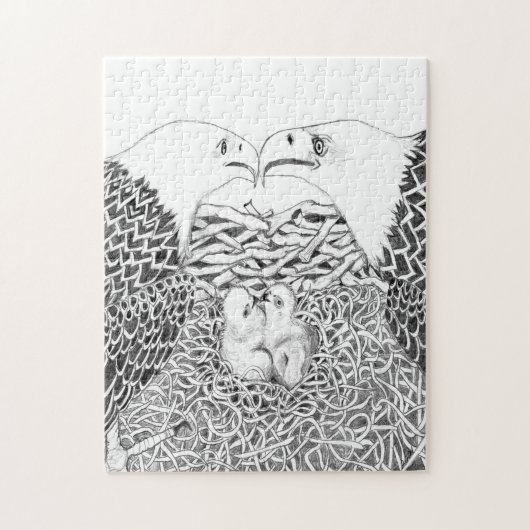 ELGF'S HARRIET + M HOME STRONGER FRATERNAL TWINS LEGPUZZEL (Verticaal)