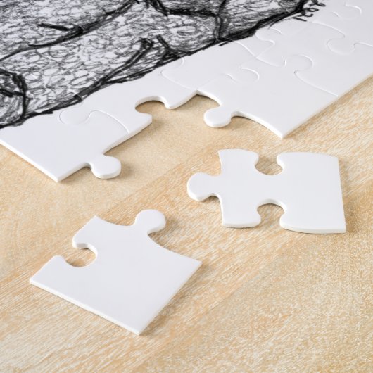 ELGF'S HARRIET + M HOME STRONGER MOM EN DAD YOUNGE LEGPUZZEL (Zijkant)