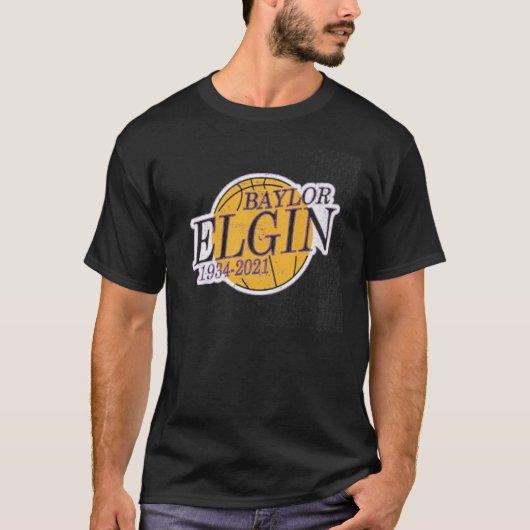 Elgin Baylor Classic T-Shirt (Voorkant)