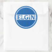 Elgin City Pride Embleem – Schotse identiteit Ronde Sticker (Tas)