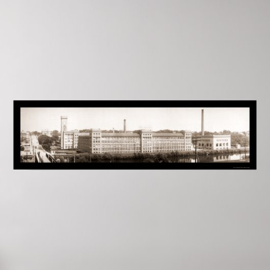 Elgin IL Watch Company Foto 1914 Poster (Voorkant)