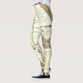 Elgin Illinois 1880's Sepia Club Invitations Party Leggings (Links)