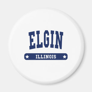 Elgin Illinois College Style-shirts Magneet