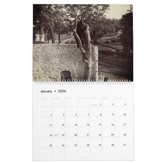 Elgin Illinois Lords Park 1890 foto's Foto's Kalender (Jan 2026)