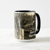 Elgin Illinois Lords Park 1890's Beer op foto's Mok (Voorkant rechts)