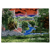 ELGIN ILLINOIS LORDS PARK PAVILION 1920'S ART UITZ GROOT CADEAUZAKJE (Voorkant)