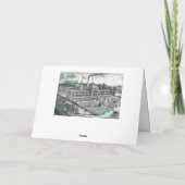 ELGIN NATIONAL WATCH COMPANY ELGIN ILLINOIS 1871 FEESTDAGEN KAART (Achterkant)