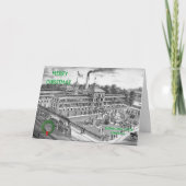 ELGIN NATIONAL WATCH COMPANY ELGIN ILLINOIS 1871 FEESTDAGEN KAART (Voorkant)