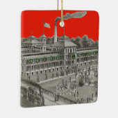 Elgin Watch Factory Elgin Illinois 1871 Keramisch Ornament (Rechts)