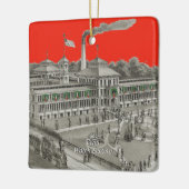 Elgin Watch Factory Elgin Illinois 1871 Keramisch Ornament (Links)