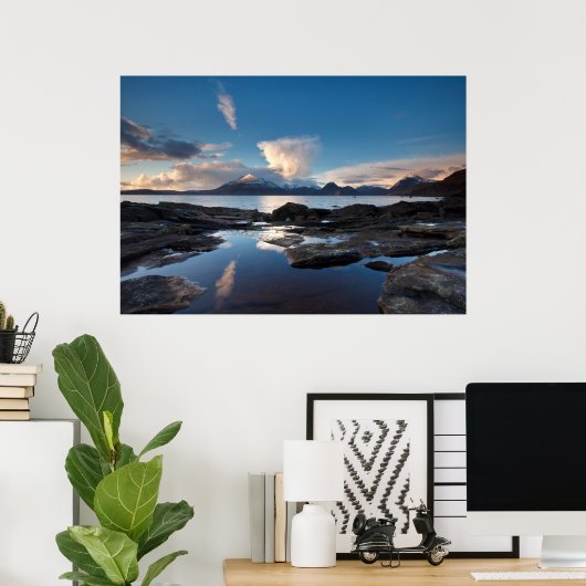 Elgol Cloud Poster (Thuiskantoor)