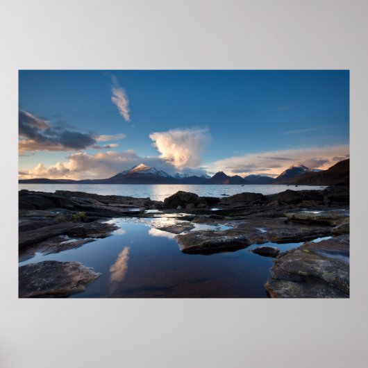 Elgol Cloud Poster (Voorkant)