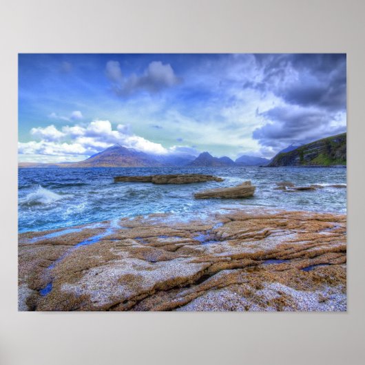 Elgol, eiland Skye Poster (Voorkant)