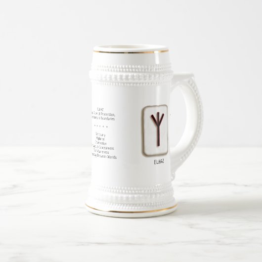 Elhaz RuneStone Stein Bierpul (Voorkant rechts)