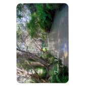 Eli Creek Fraser Island, Australië, Premium Magnet Magneet (Verticaal)