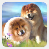 ELI en MAIYA heARTdog stickers (Voorkant)