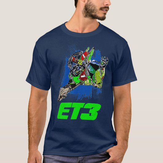 Eli ET3 Tomac Supercross 2021 Motocross 2022 T-shirt (Voorkant)