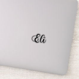 Eli Naam - Handgeschreven kalligrafie Sticker