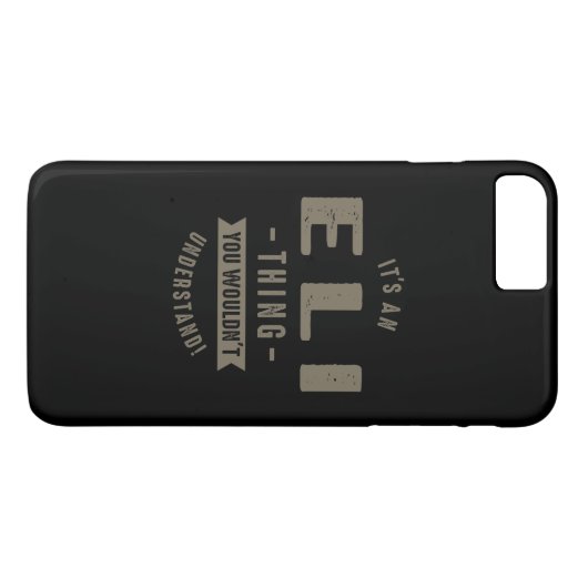 Eli Thing Case-Mate iPhone Case (Achterkant (Horizontaal))