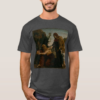 Elia ontvangt brood van de weduwe van Zarephath T-shirt
