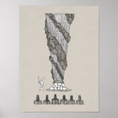 Elia op de berg Karmel, Vuur uit de Hemel, Kunst a Poster (Voorkant)