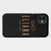 Eliana Name Personalized Birthday Name Eliana Case-Mate iPhone Case (Achterkant (horizontaal))