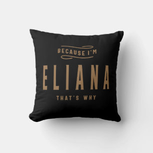Eliana Name Personalized Birthday Name Eliana Kussen