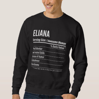 Eliana  Nutritional Facts Serving Size Calories Trui