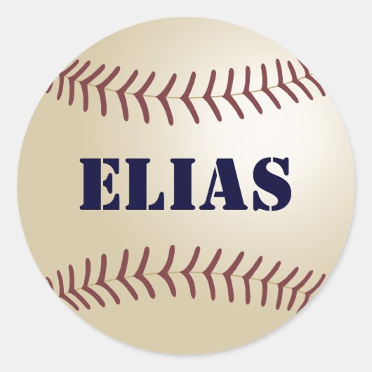 Elias Honkbal Sticker / Seal (Voorkant)