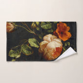 Elias van den Broeck, stil leven met Rozen Bad Handdoek (Handdoek)