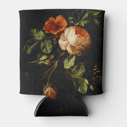 Elias van den Broeck, stil leven met Rozen Blikjeskoeler (Voorkant)