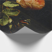 Elias van den Broeck, stil leven met Rozen Cadeaupapier (Hoek)