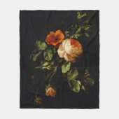 Elias van den Broeck, stil leven met Rozen Fleece Deken (Voorkant)