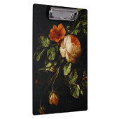 Elias van den Broeck, stil leven met Rozen Klembord (Rechts)