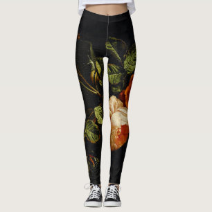 Elias van den Broeck, stil leven met Rozen Leggings