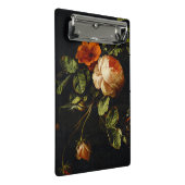 Elias van den Broeck, stil leven met Rozen Mini Klembord (Schuin)
