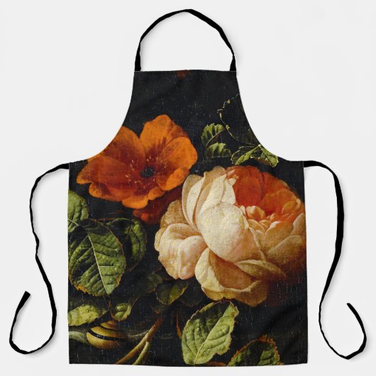 Elias van den Broeck, stil leven met Rozen Schort (Voorkant)