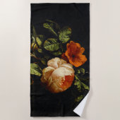 Elias van den Broeck, stil leven met Rozen Strandlaken (Voorkant)