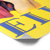 ELIDA CREMES Duitse Cosmetics Cream Beauty Lotion Poster (Hoek)