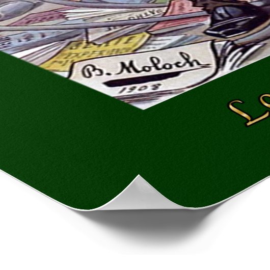 Elie Metchnikoff ~ Immunoloog ~ B Moloch Poster (Hoek)