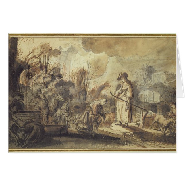 Eliezer en Rebecca bij The Well (Voorkant Horizontaal)