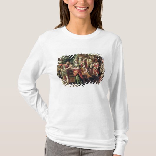 Eliezer en Rebecca bij The Well, 1562 T-shirt (Voorkant)