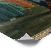 Eliezer en Rebecca bij The Well, 1648 (olie op can Poster (Hoek)