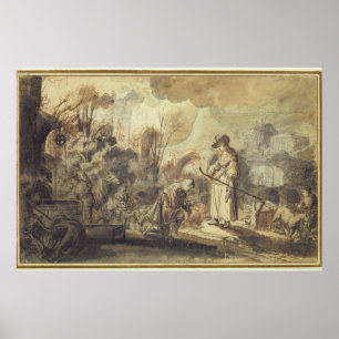 Eliezer en Rebecca bij The Well Poster