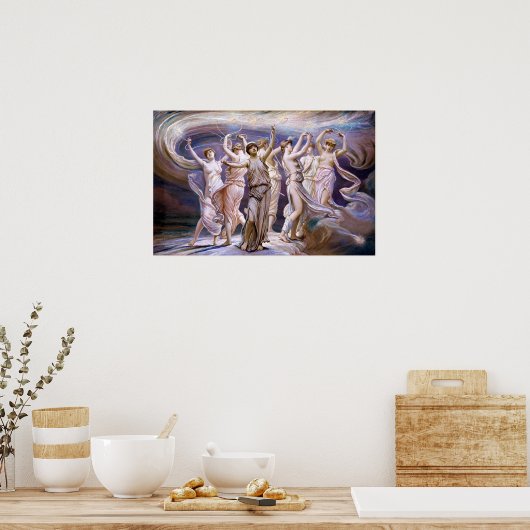 Elihu vedder the pleiades poster (Keuken)