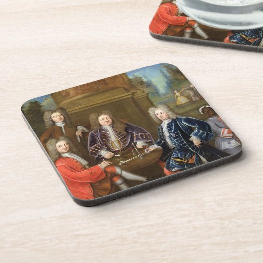 Elihu Yale (1648-1721), tweede hertog van Devonshi Drankjes Onderzetter (Linkerzijde)